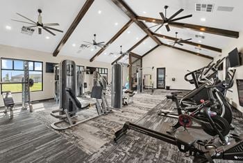 Fully equipped fitness center